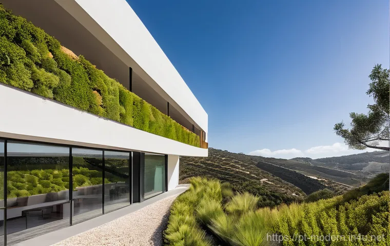 현대건축물 해외 건축 트렌드 - Prompt 1: Sustainable Biophilic Architecture in Portugal**